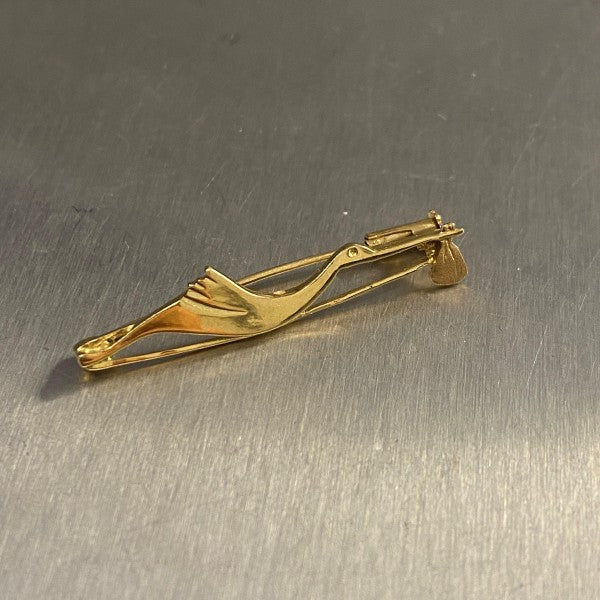 alfinete em ouro de 19.2 k 4