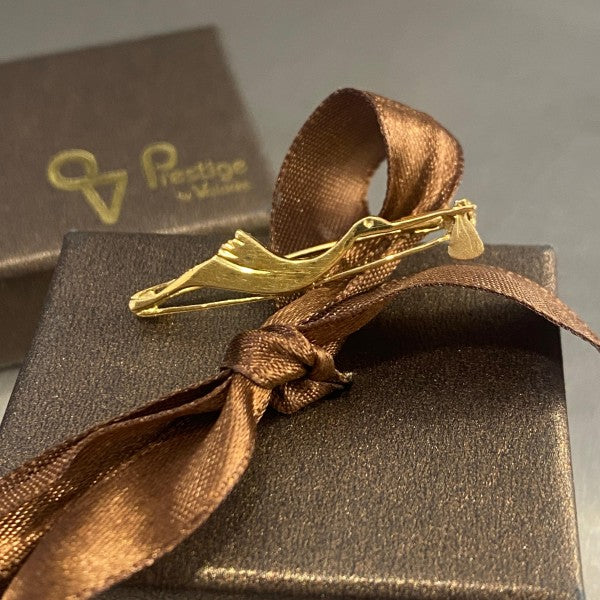 alfinete em ouro de 19.2 k 2