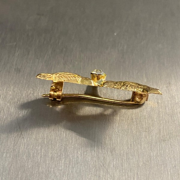 alfinete em ouro de 19.2 k 6