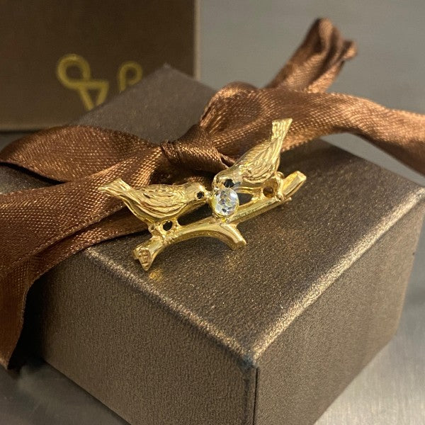 alfinete em ouro de 19.2 k 1