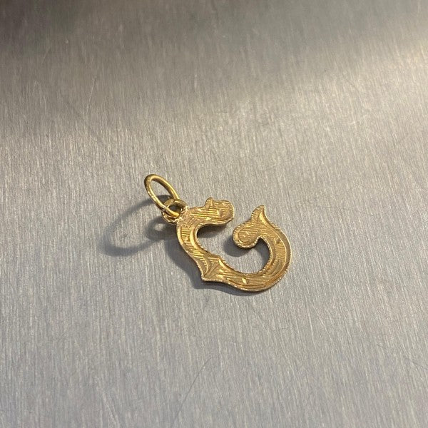 pendente em ouro de 19.2 k 3
