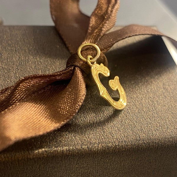 pendente em ouro de 19.2 k 2