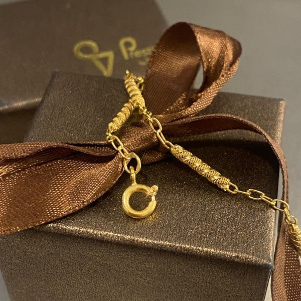 pulseira em ouro de 19.2 k 2