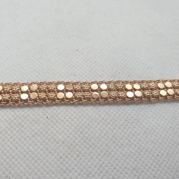 pulseira em ouro de 19.2 k 4
