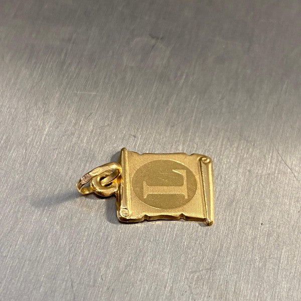 pendente em ouro de 19.2 k 5