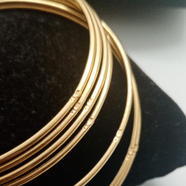 pulseira em ouro de 19.2 k 4