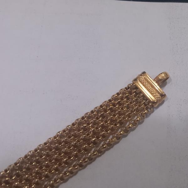 pulseira em ouro de 19.2 k 3