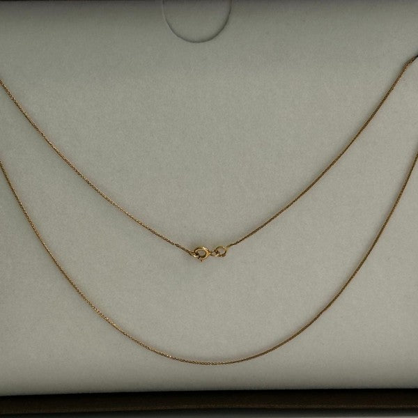 colar em ouro de 18 k 2