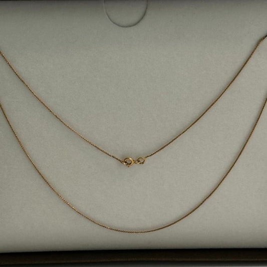 colar em ouro de 18 k 2