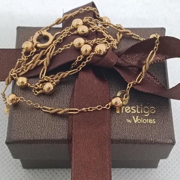 colar em ouro de 19.2 k 4