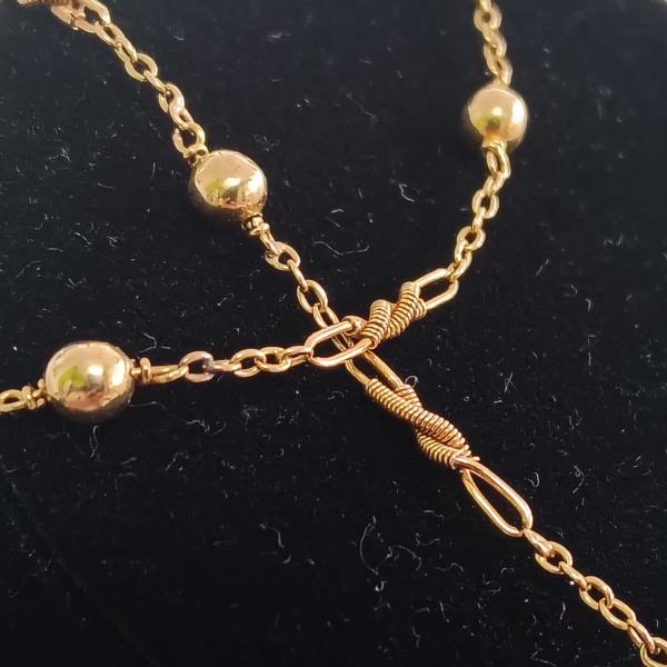 colar em ouro de 19.2 k 3