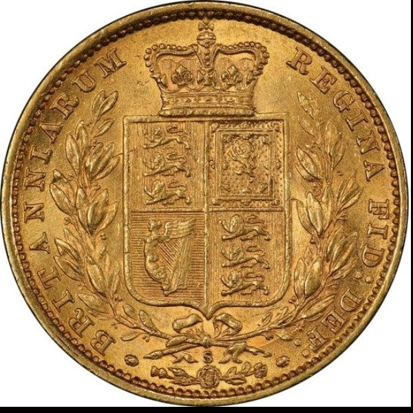 Libra Victória - Brasão - Solteira - 1882 - 2