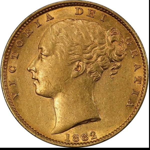 Libra Victória - Brasão - Solteira - 1882 - 1