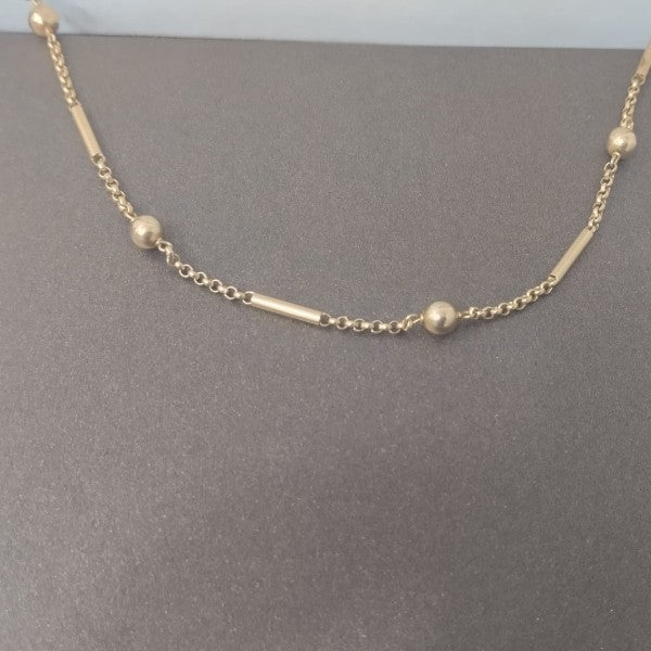 colar em ouro de 19.2 k 3