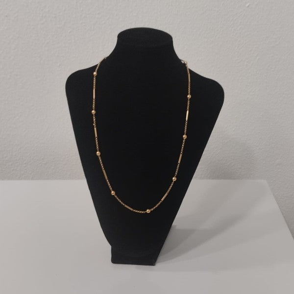 colar em ouro de 19.2 k 2