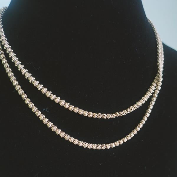colar em ouro de 19.2 k 2