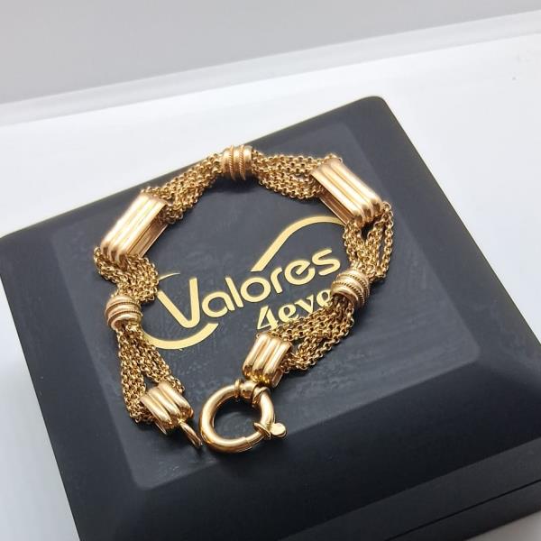 pulseira em ouro de 19.2 k 1