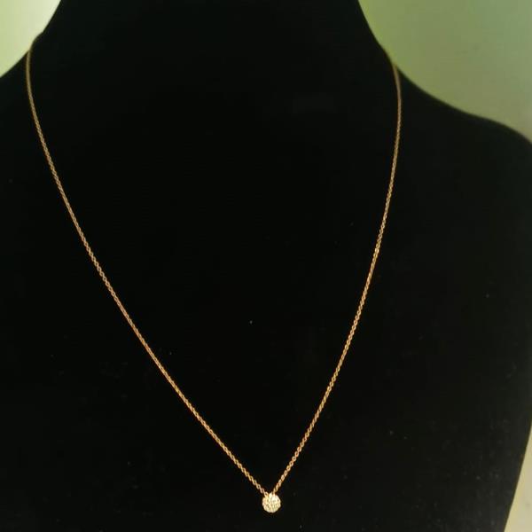 colar em ouro de 19.2 k 3