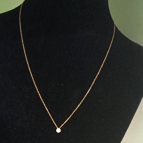 colar em ouro de 19.2 k 2