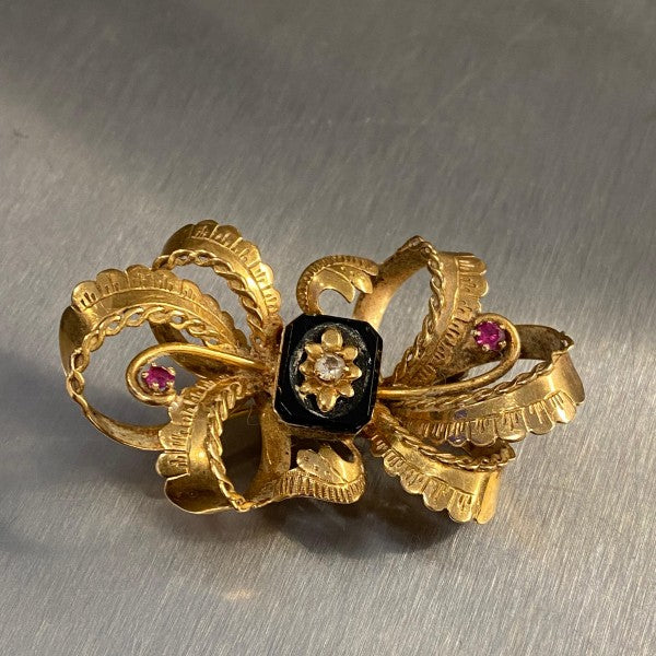 alfinete em ouro de 19.2 k 6