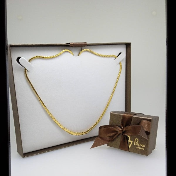 colar em ouro de 19.2 k 3