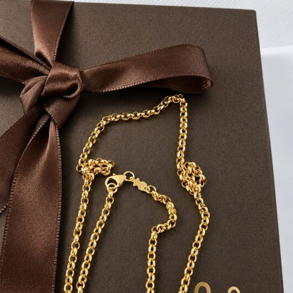 colar em ouro de 18 k 3