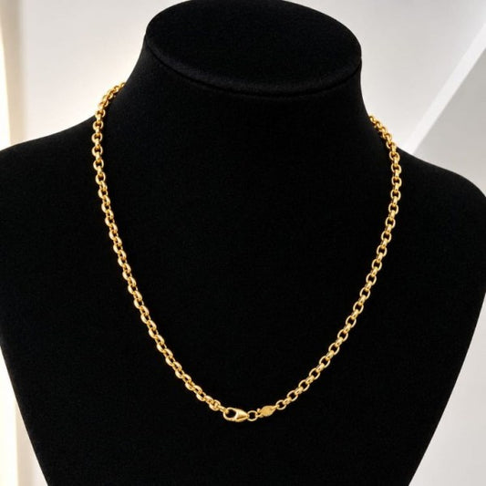 colar em ouro de 18 k 1