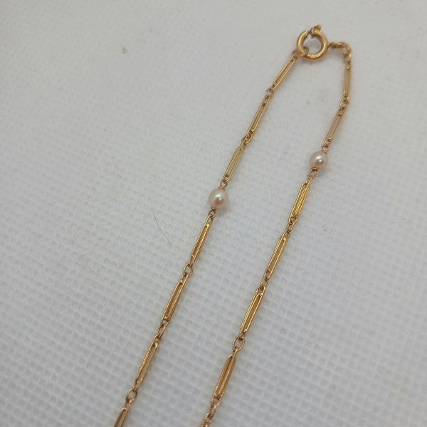 colar em ouro de 19.2 k 2