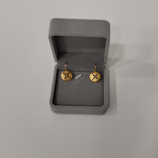 brincos em ouro de 19.2 k 2
