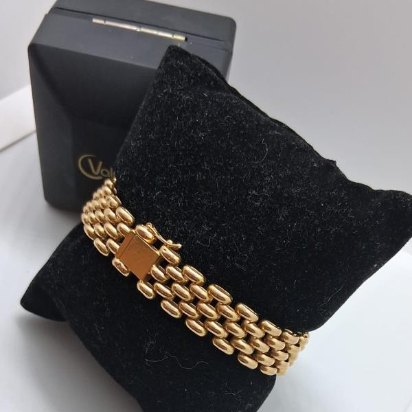pulseira em ouro de 19.2 k 2