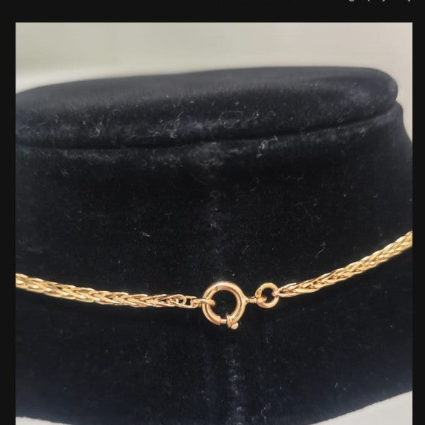 colar em ouro de 19.2 k 4