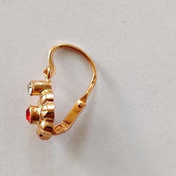 brincos em ouro de 19.2 k 3