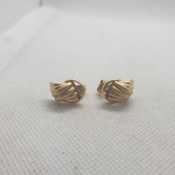 brincos em ouro de 19.2 k 4