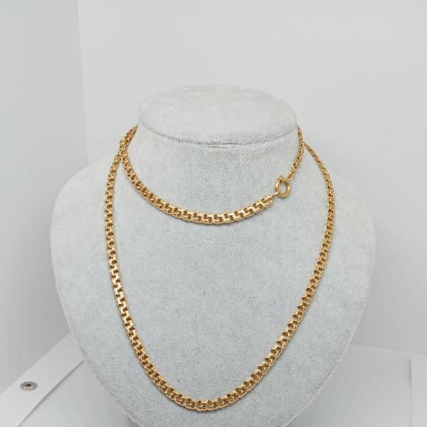 colar em ouro de 19.2 k 1