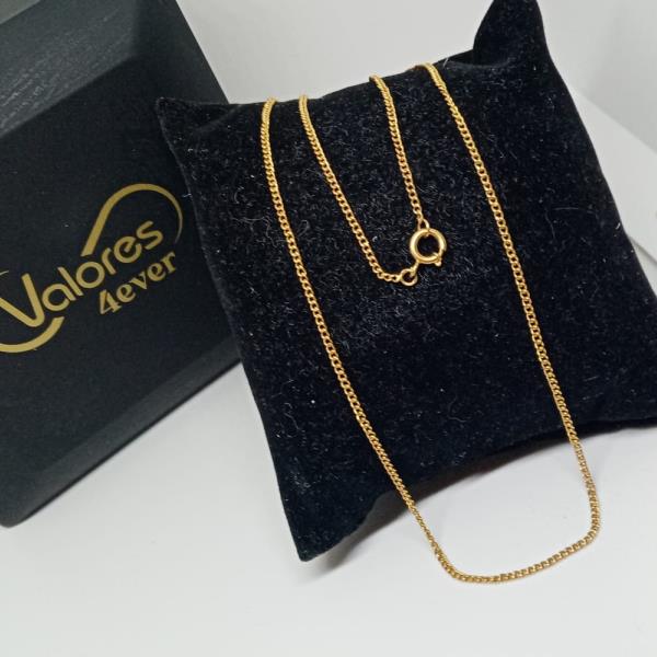 colar em ouro de 19.2 k 2
