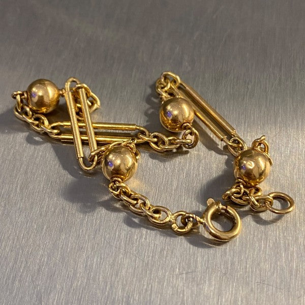 pulseira em ouro de 19.2 k 3