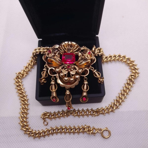 colar em ouro de 19.2 k 5