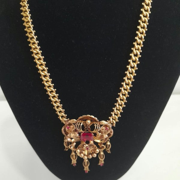 colar em ouro de 19.2 k 3