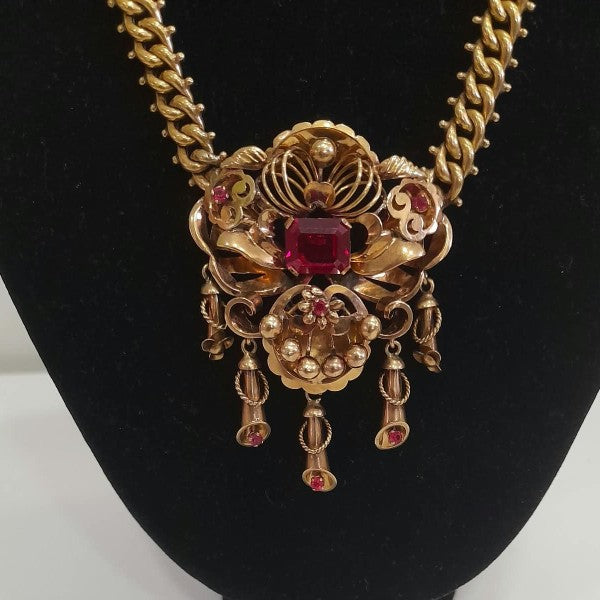 colar em ouro de 19.2 k 2