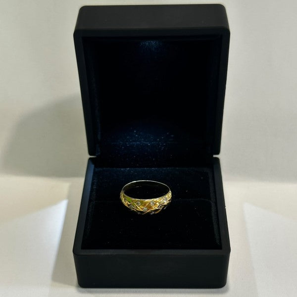anel em ouro de 19.2 k 2