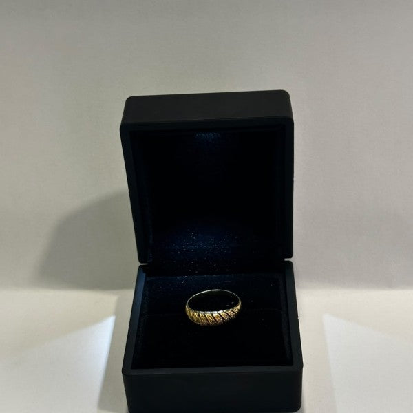 anel em ouro de 19.2 k 3