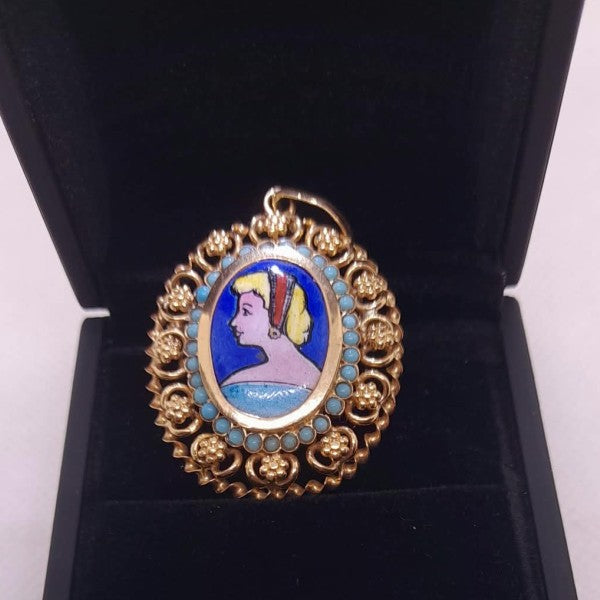 alfinete em ouro de 19.2 k 4