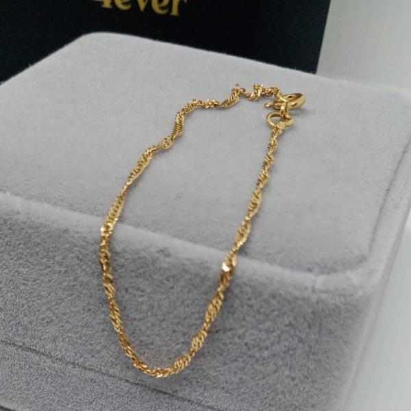 pulseira em ouro de 19.2 k 2