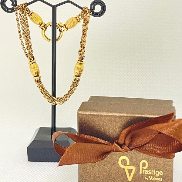 pulseira em ouro de 19.2 k 3