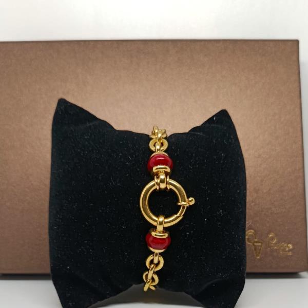 pulseira em ouro de 19.2 k 2