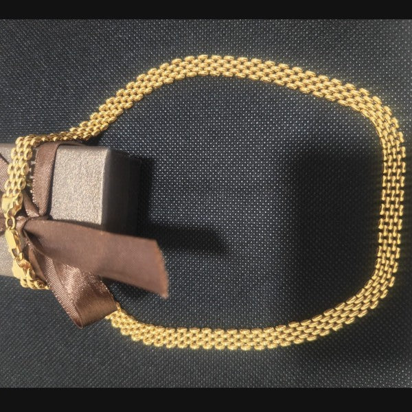colar em ouro de 19.2 k 3