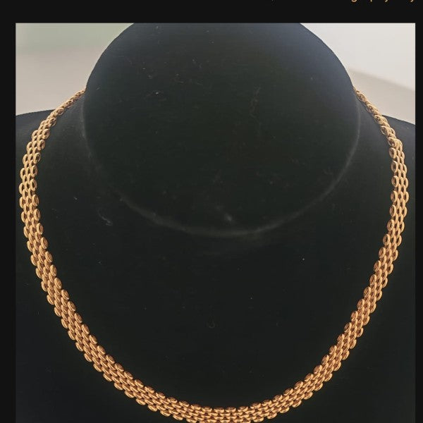 colar em ouro de 19.2 k 1
