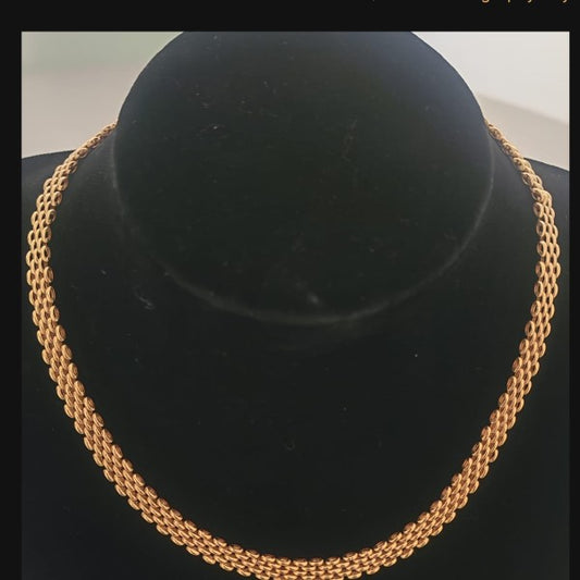 colar em ouro de 19.2 k 1