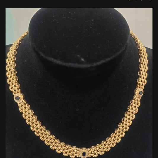 colar em ouro de 19.2 k 1