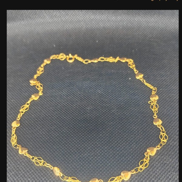 colar em ouro de 19.2 k 2